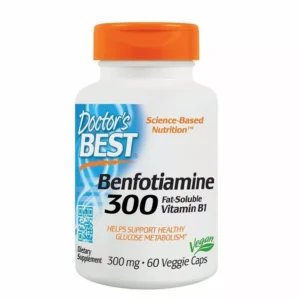 Doctor's Best Benfotiamine 300Mg