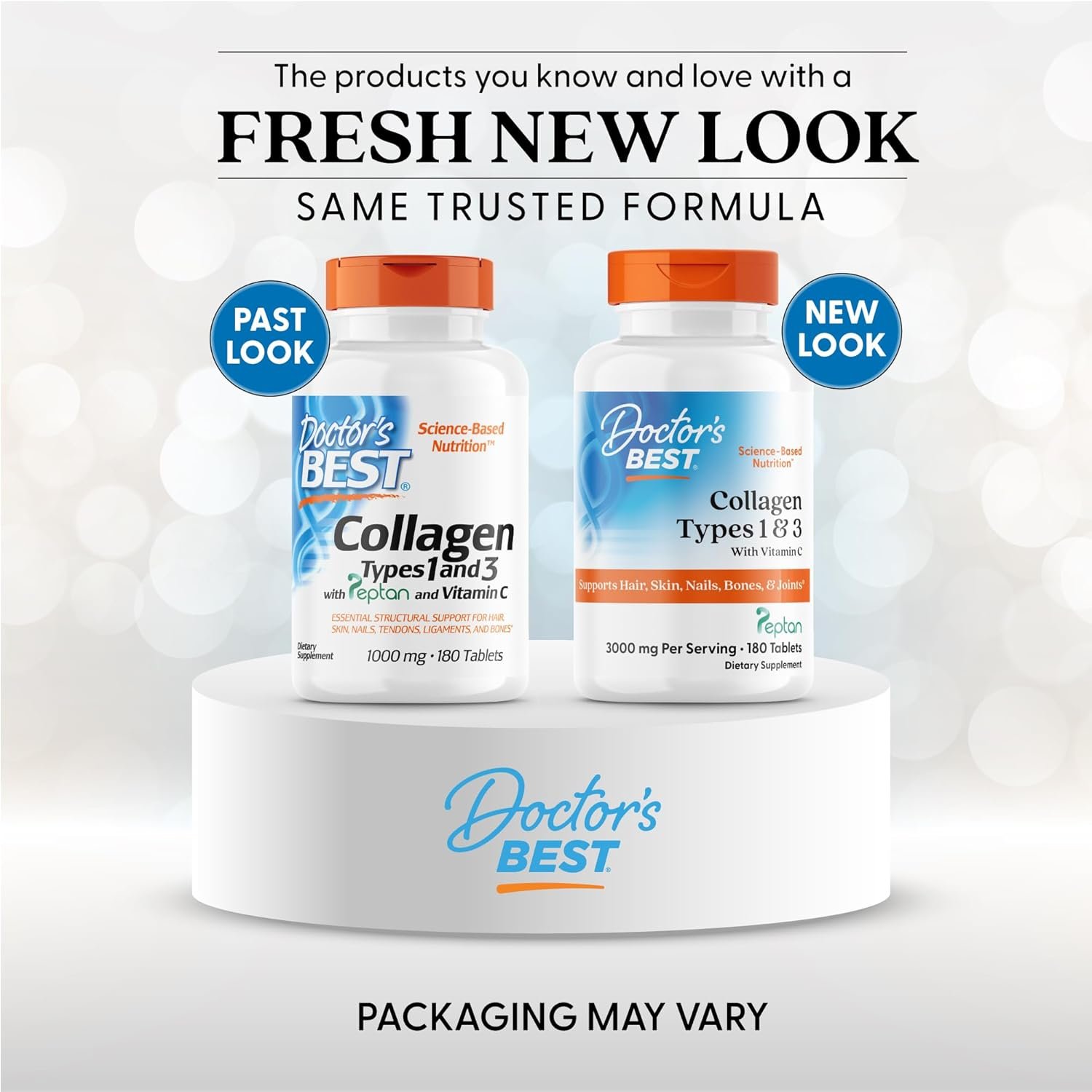 Doctor's Best Collagen Types 1 & 3 with Vitamin C - Image 3
