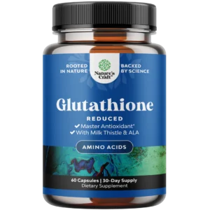Glutathione 1000mg per serving. 60 Capsules