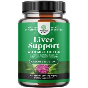Liver Support with Milk Thistle. Cleanse and Detox