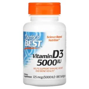 Doctor’s Best Vitamin D3 (180 Softgels)