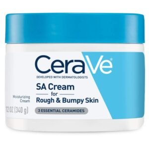 CeraVe Moisturizing Cream with Salicylic Acid, Exfoliating Body Cream
