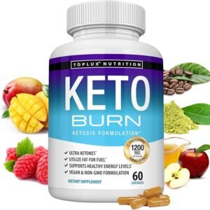 Toplux Keto Burn Pills Ketosis Weight Loss - 1200 Mg